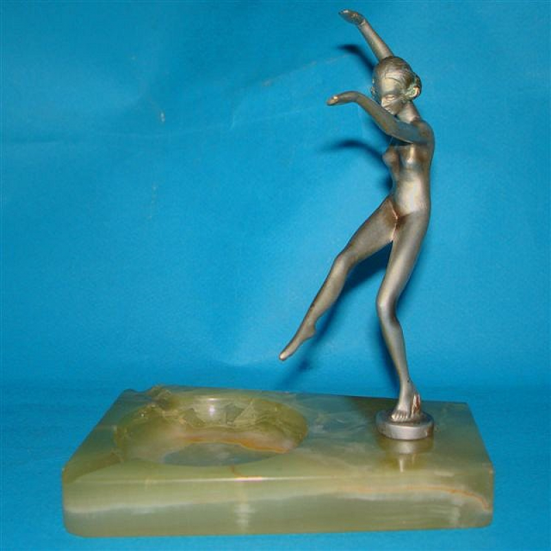 Josef Lorenzl Female Bronze Figure