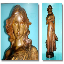 Goldsheider Terracotta Female Figure