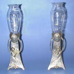 Pair of Antique WMF Vases. Circa 1900