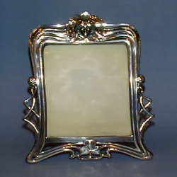 Antique WMF Picture Frame with a Female Head Motif