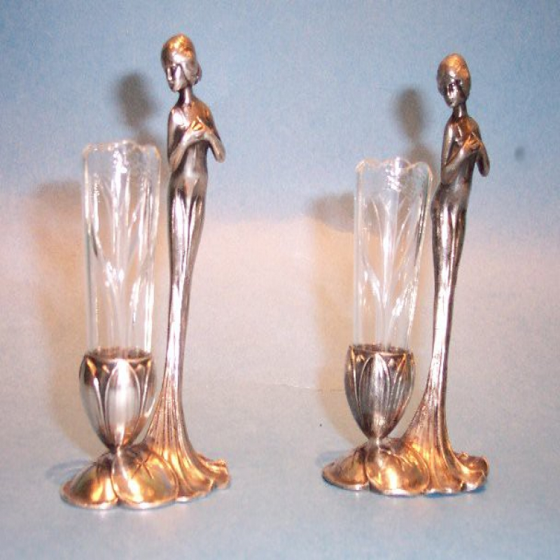 Pair of Antique WMF Tooth Pick Holders