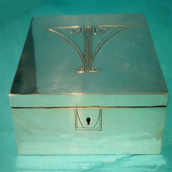 Antique WMF Silver Plated Box. Circa 1905