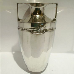 Kate Harris Pewter Vase by Connell. Circa 1900