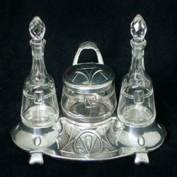 WMF Silver Plated Perfume Stand. Circa 1900